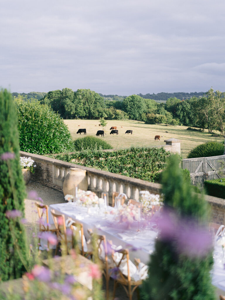 Euridge Manor Wedding Photographer couple portraits landscape view 