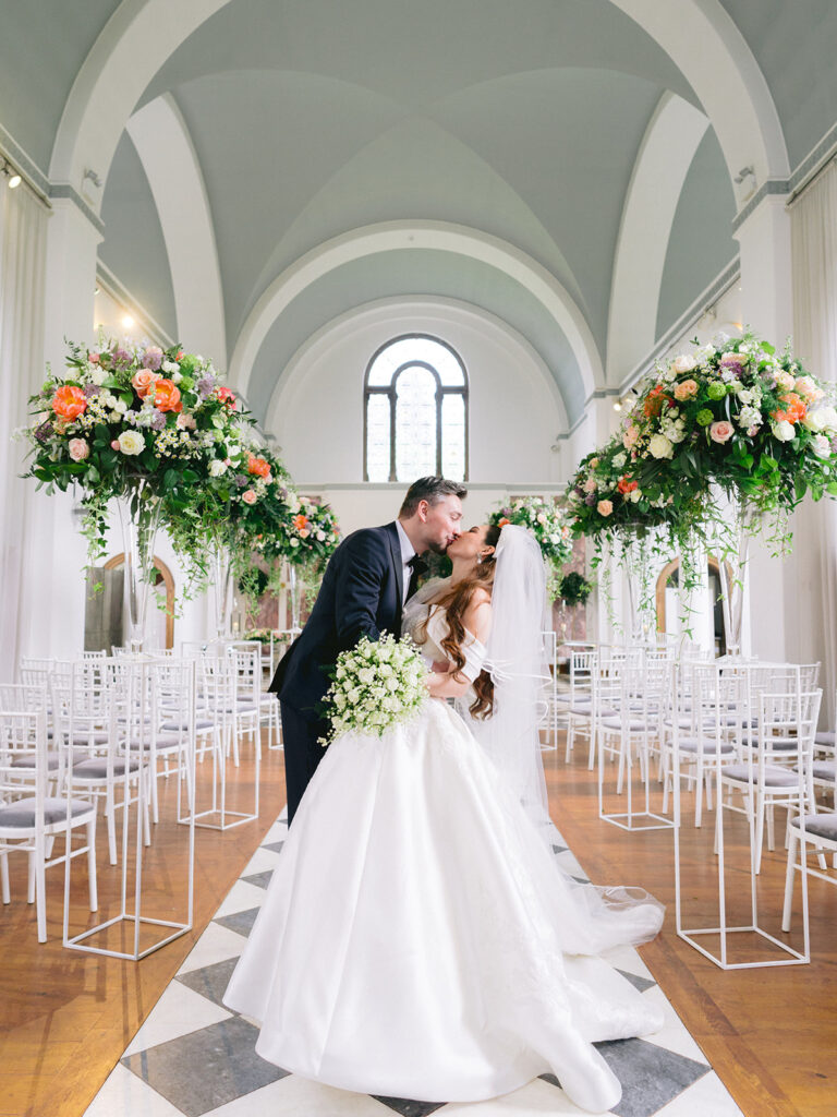 Wedding Ceremony at Hawkstone Hall Shropshire